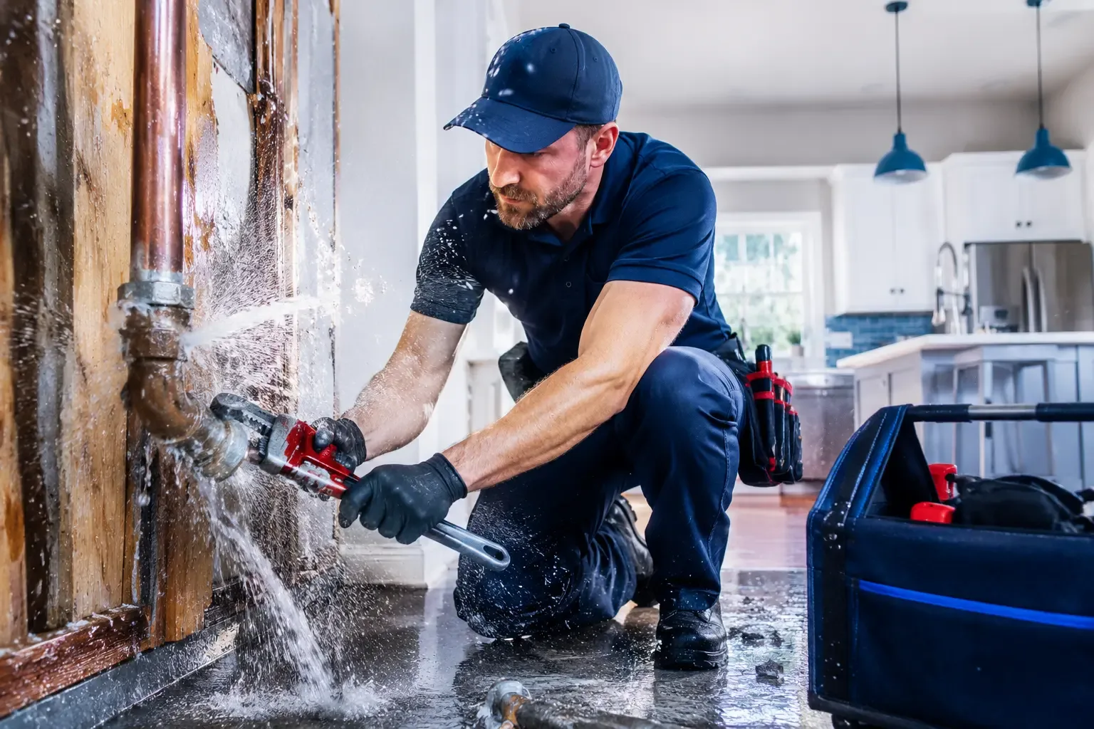 Local emergency pipe repair professionals in Creve Coeur, IL